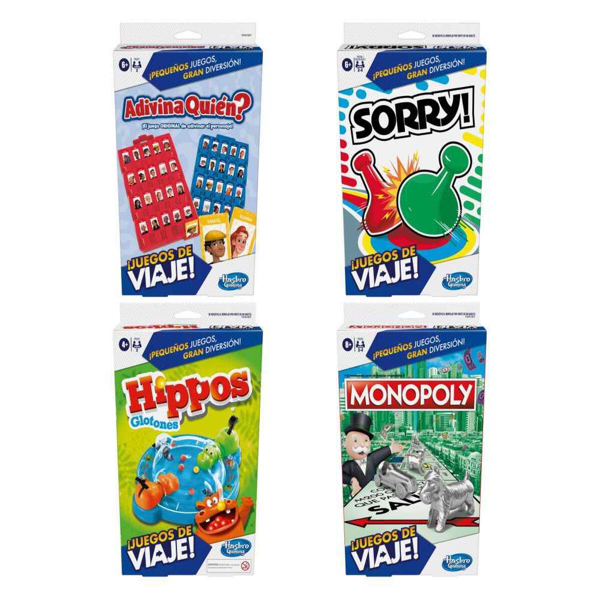 Juego de Mesa Hasbro Grab and Go Surtido