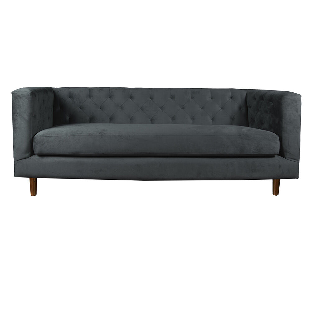 Sofá Tela Velvet Latam Home Brescia 3 Cuerpos