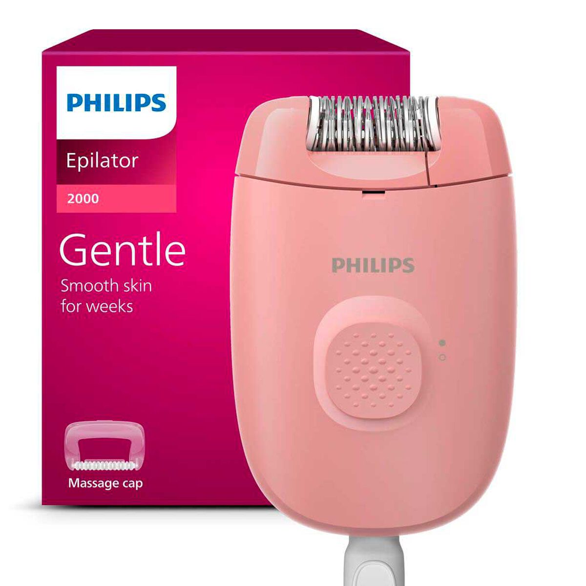 Depiladora Philips BRE227/00 Rosado