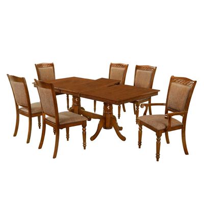 Juego de Comedor Casanova Siena  Sillas Café