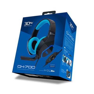 Imagen 2 del producto Audífonos Gamer 3DFX GH-700 Azul