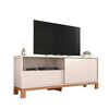 Panel TV 65" + Rack TV 55" + Vitrina + Buffet Decocasa Mondrian Off White