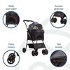 Coche Mascota Gris BP02G Bebesit