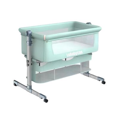 Imagen 1 del producto Cuna Colecho Bebé con Mosquitero Verde Lubabycas