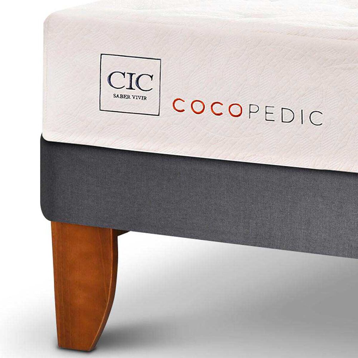 Cama Europea CIC Base Dividida 2 Plazas Cocopedic