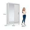 Closet Onessta Belgica 2 Puertas 2 Cajones Blanco