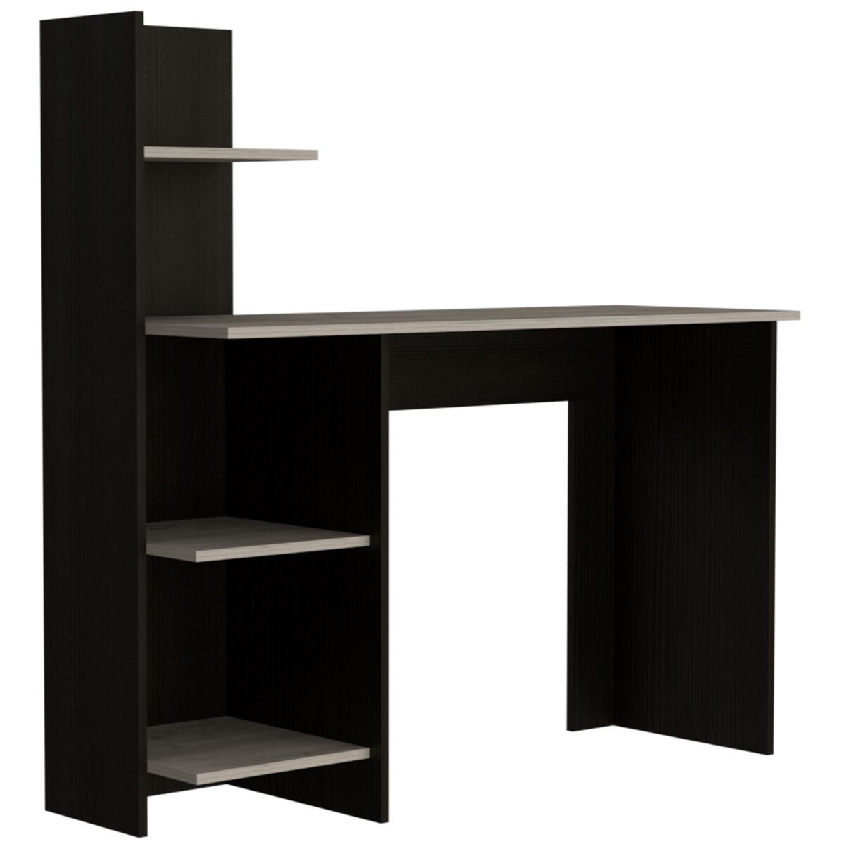Escritorio TuHome Office 120 Wengue/Ceniza