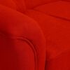 Sof&aacute; Elegant Detail Oregon  3 Cuerpos Tela Rojo