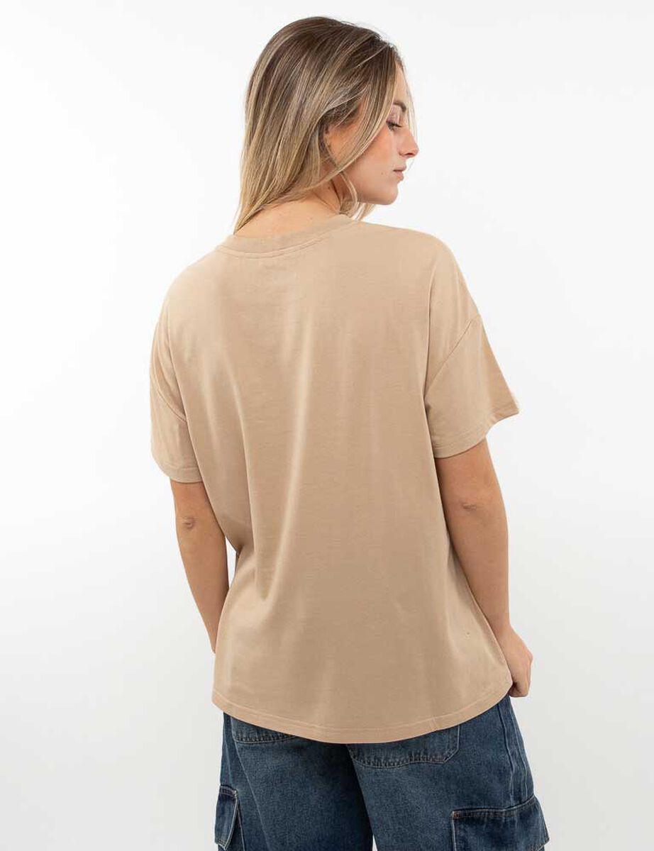 Polera Dibujos Animados Manga Corta Mujer Icono