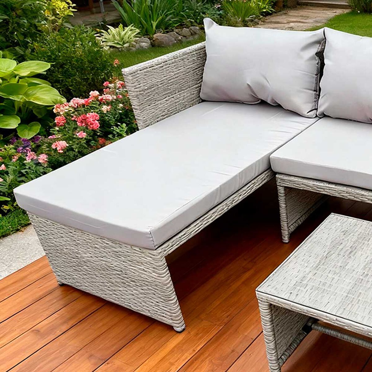 Juego de Terraza Idetex Toscana Gris