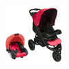 Coche Travel System Fox Rojo Bebesit