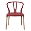 Silla Vincenzi Wishbone Rojo