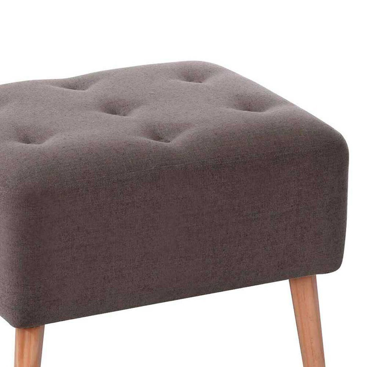 Pouf Latam Home Lyon Lino Gris Oscuro