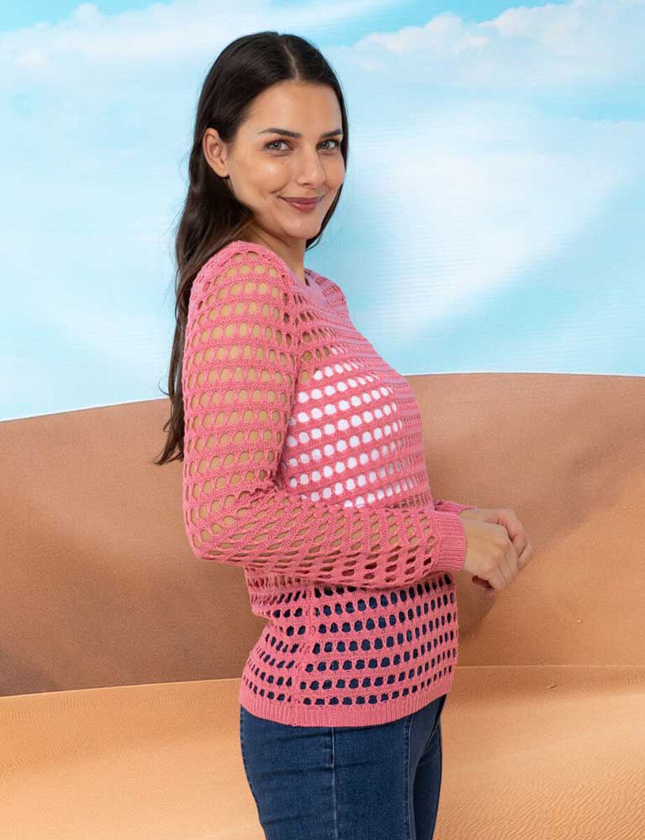 Sweater Calado Mujer Zibel