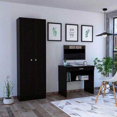 Escritorio Office 1 + Closet 2 Puertas Home