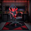 Silla Gamer Arthome Tokio Negra Rojo