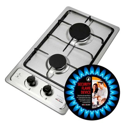 Imagen 2 del producto Encimera a Gas Sindelen CEG-4250IN 2 Quemadores