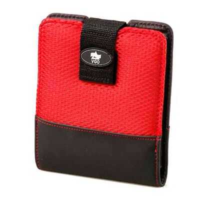 Porta CD Vinílico Vgo 28 Cds Rojo