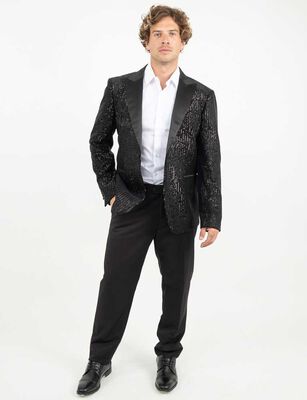 Imagen 2 del producto Vestón Recto Hombre Zibel Negro