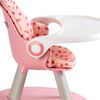 Silla de Comer Bebe Baby Desk 3&1 Rosa Bebesit