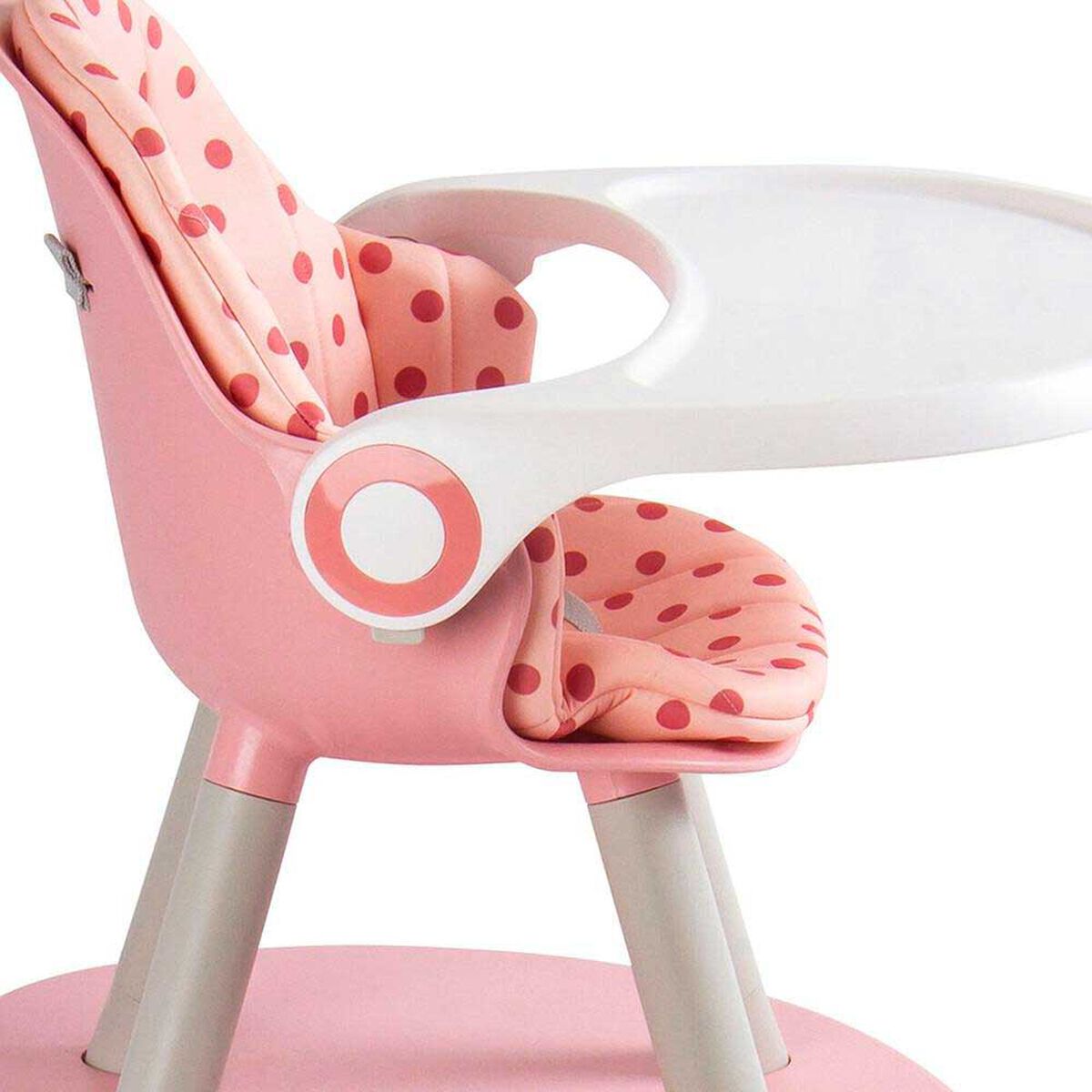 Silla de Comer Bebe Baby Desk 3&1 Rosa Bebesit