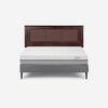 Cama Europea Rosen 2 Plazas Pratta + Respaldo Rachel