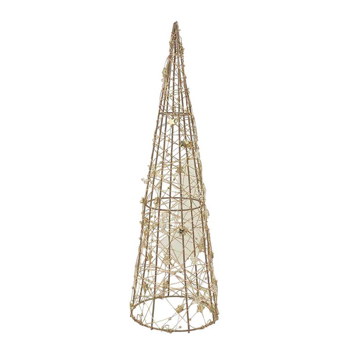 Arbol de Navidad Cono Casanova C34VNT5203 40 cm Champagne