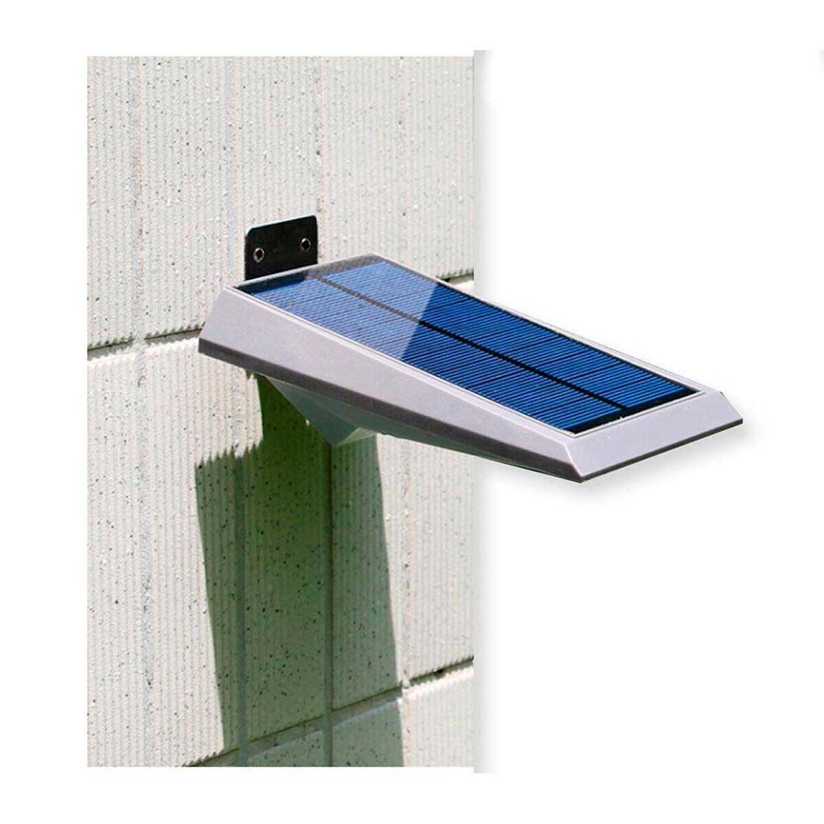 Aplique Solar Contra Agua Ultra Plano Con Sensor D Pro Outdoor