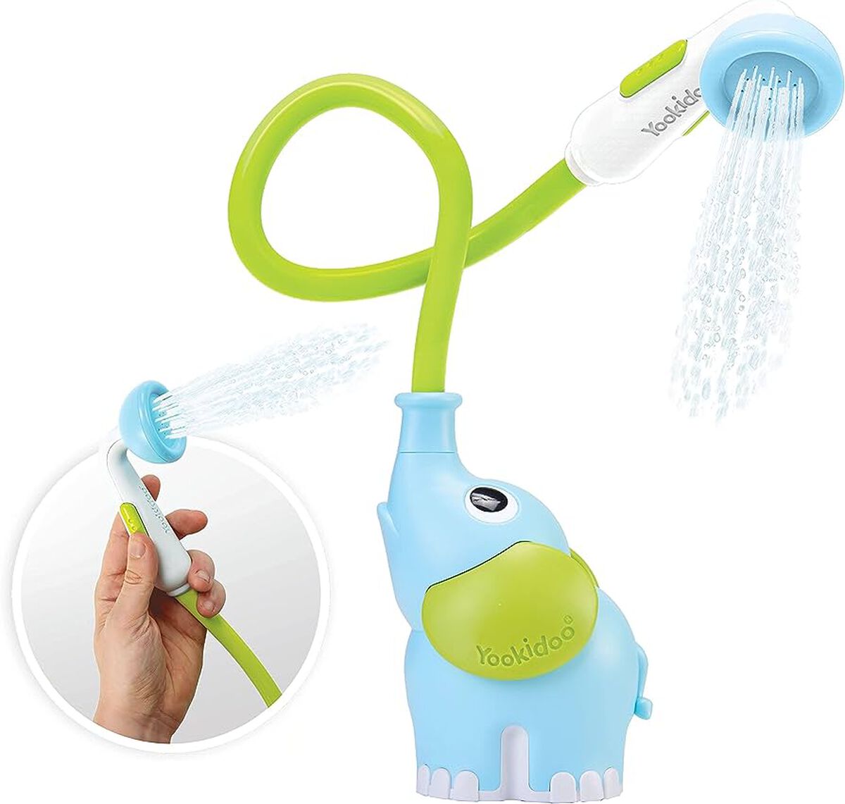 Juguete de Baño Bebe Elefante Azul Yookidoo