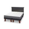 Cama Europea CIC Base Normal King Anatomic + Respaldo Dublin