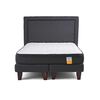 Cama Europea Drimkip Base Dividida Full Eurotop + Respaldo
