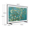 QLED 85" Samsung QN85LS03BA The Frame Smart TV 4K UHD