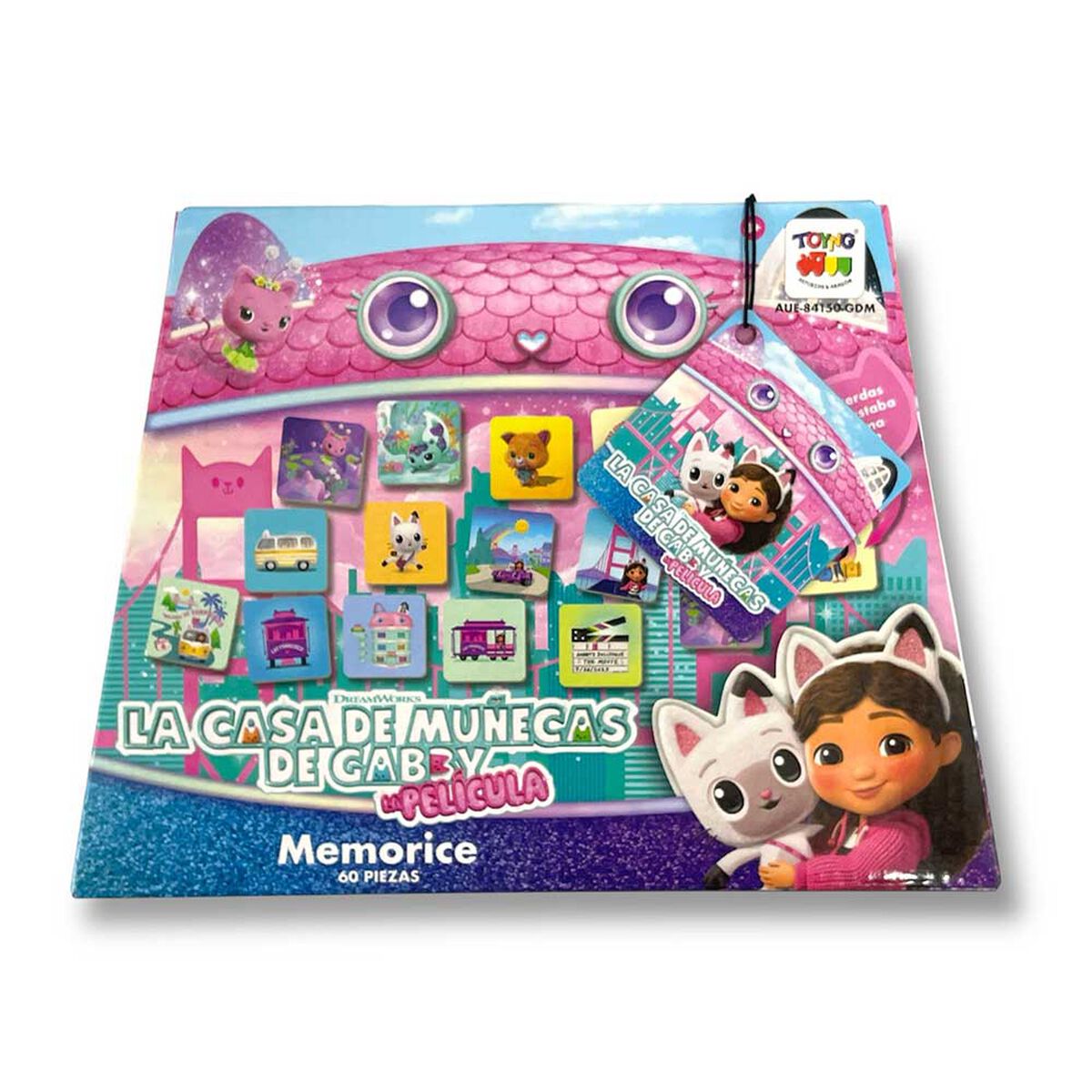 Juego de Mesa Memorice 60 Piezas - Gabby