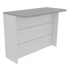 Combo Mueble Microondas + Barra de Cocina + Optimizador TuHome Kitchen Blanco