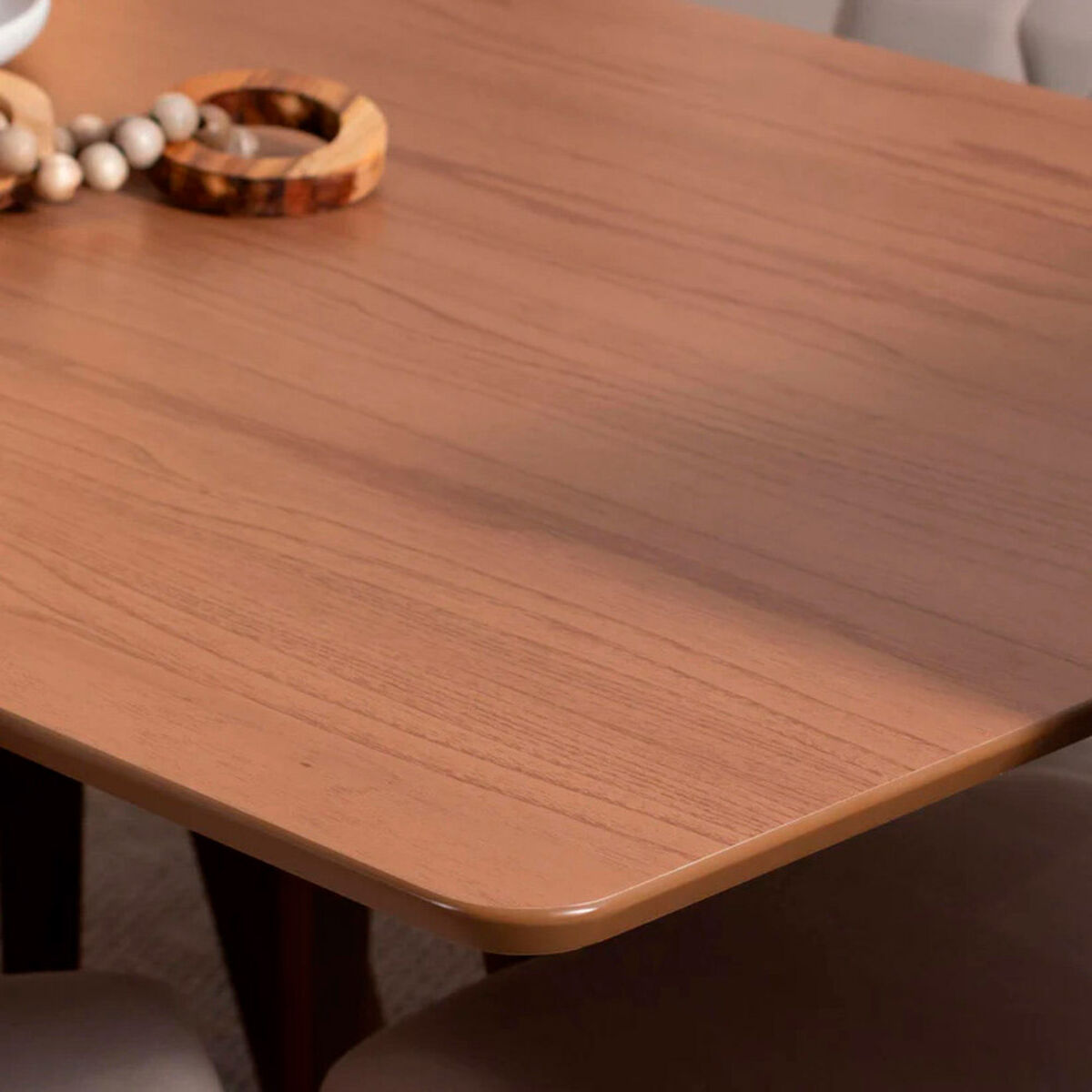 Juego de Comedor Decocasa Avena 6 Sillas Beige