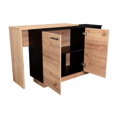 Imagen 2 del producto Isla De Cocina TuHome Sicilia Duna y Wengue