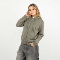 Polerón Mujer Icono Oliva