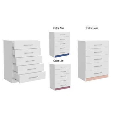 Imagen 1 del producto Cómoda Yardas Y215 5 Cajones