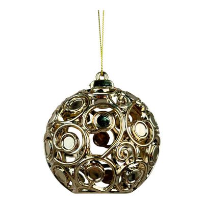 Adorno Navideño Esfera Dorada Casanova