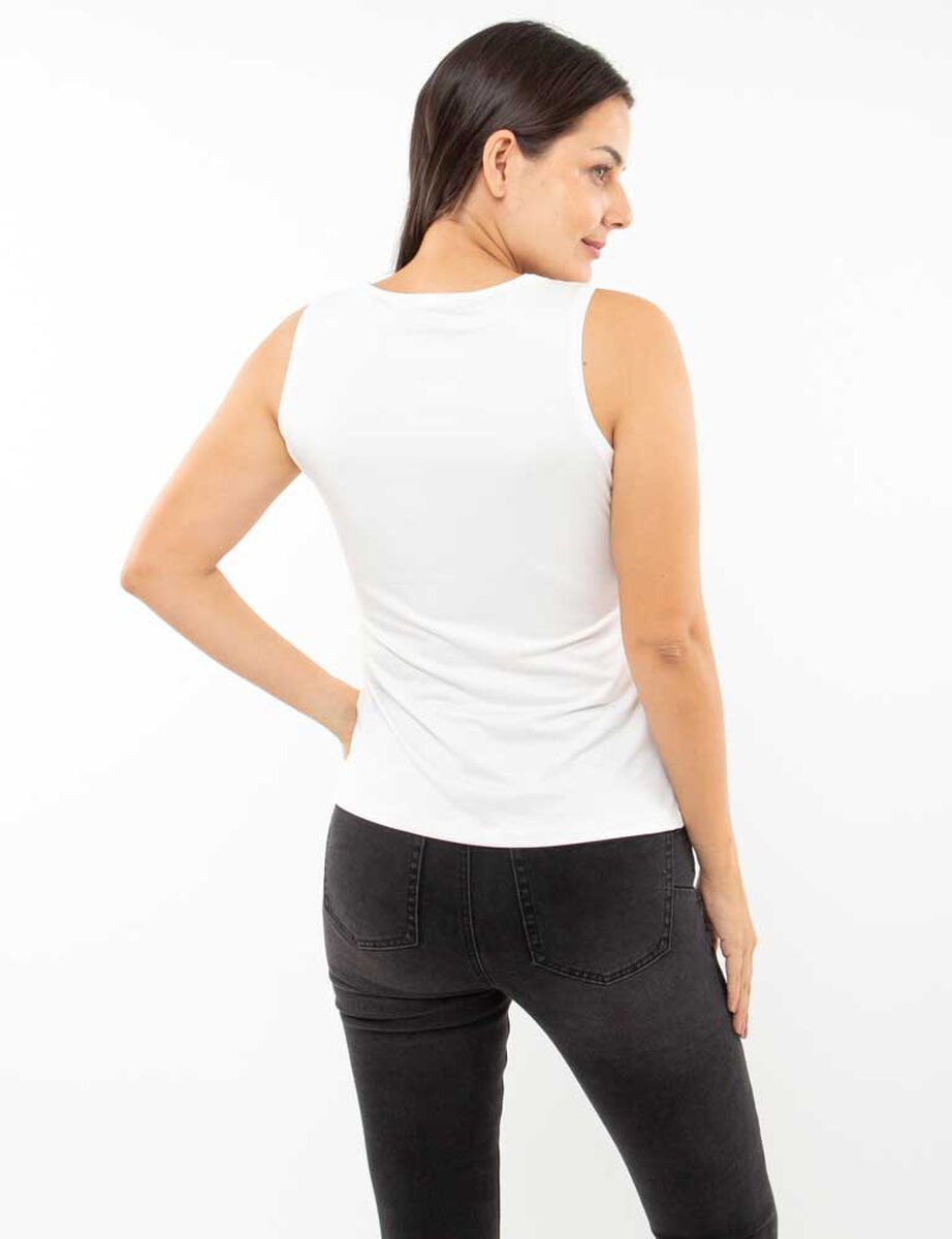 Polera Sin Mangas Mujer Zibel