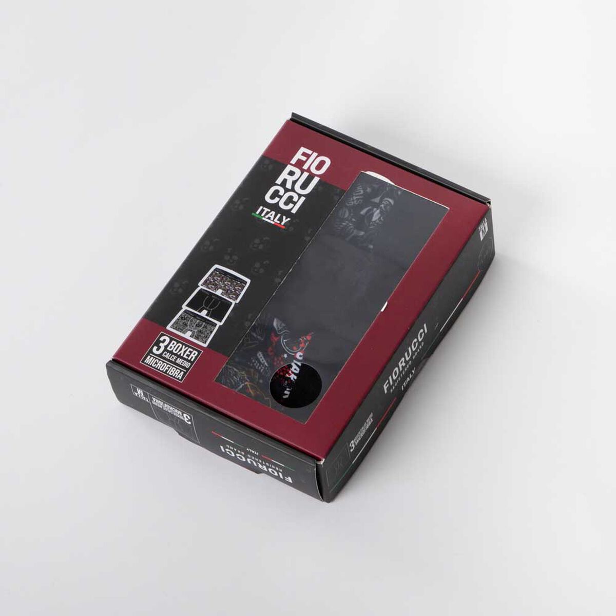 Pack 3 Bóxer Medio Hombre Fiorucci