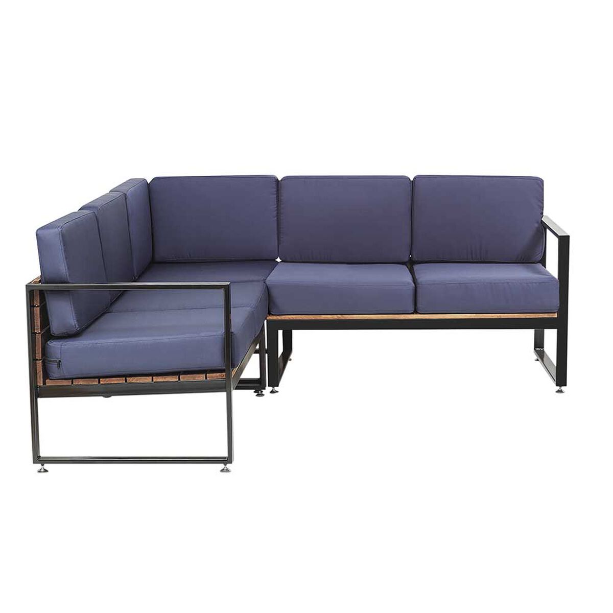 Sofá Seccional para Terraza Innovamuebles Arrayán 5 Cuerpos Azul 