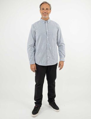 Imagen 2 del producto Camisa Manga Larga Hombre Portman Club Azul, Color-1, Marfil, Navy, Verde