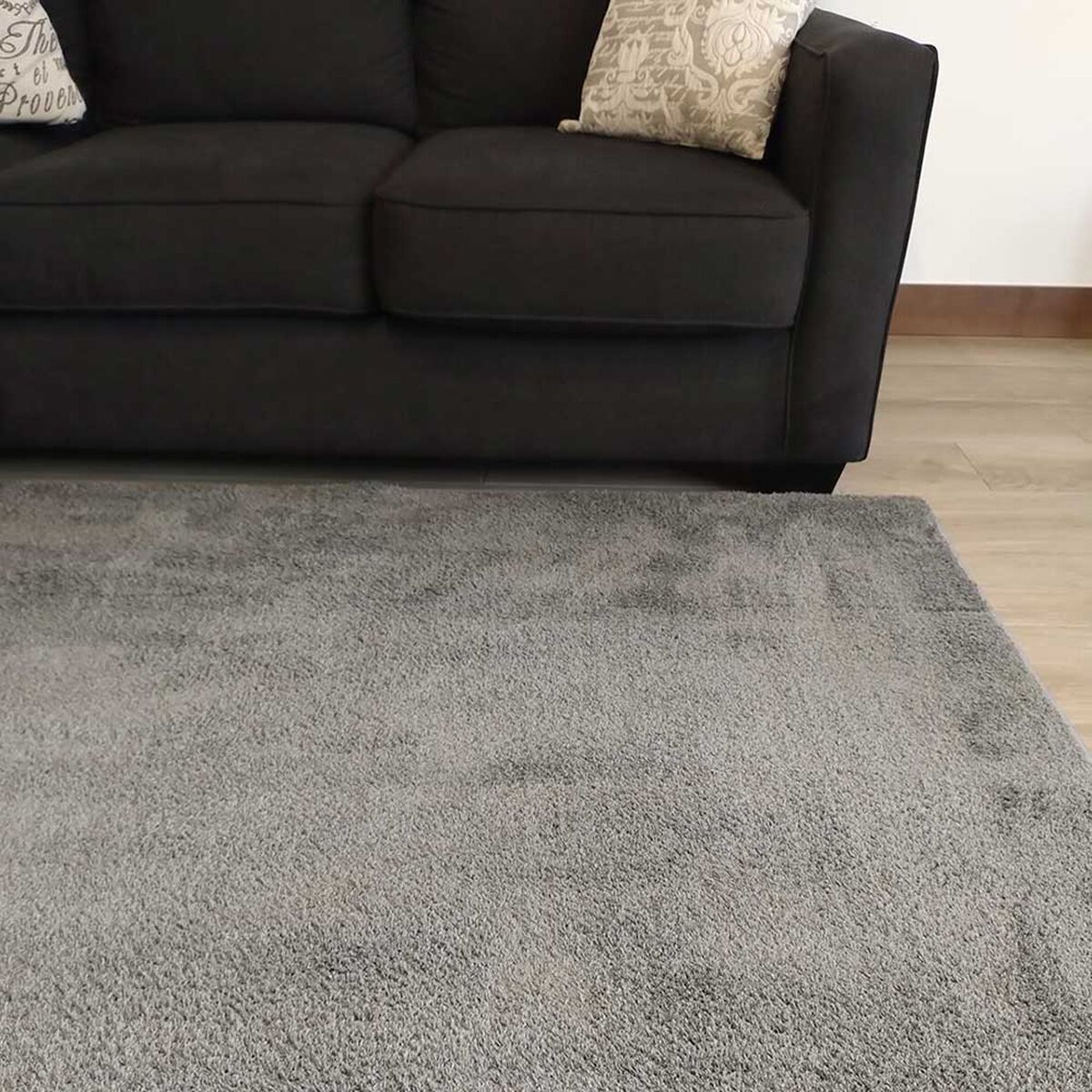 Alfombra Idetex Shaggy Dubai 150 x 200 cm Marengo