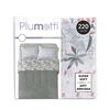 Juego de Sábanas Estampado Plumetti 1,5 Plazas Acacia