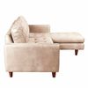 Sof&aacute; Cuero Latam Home N&aacute;poles Chaise Longue 2 Cuerpos Derecho