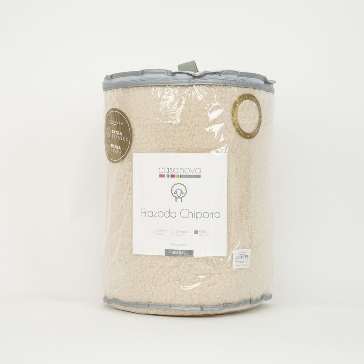 Frazada Sherpa Color Casanova King