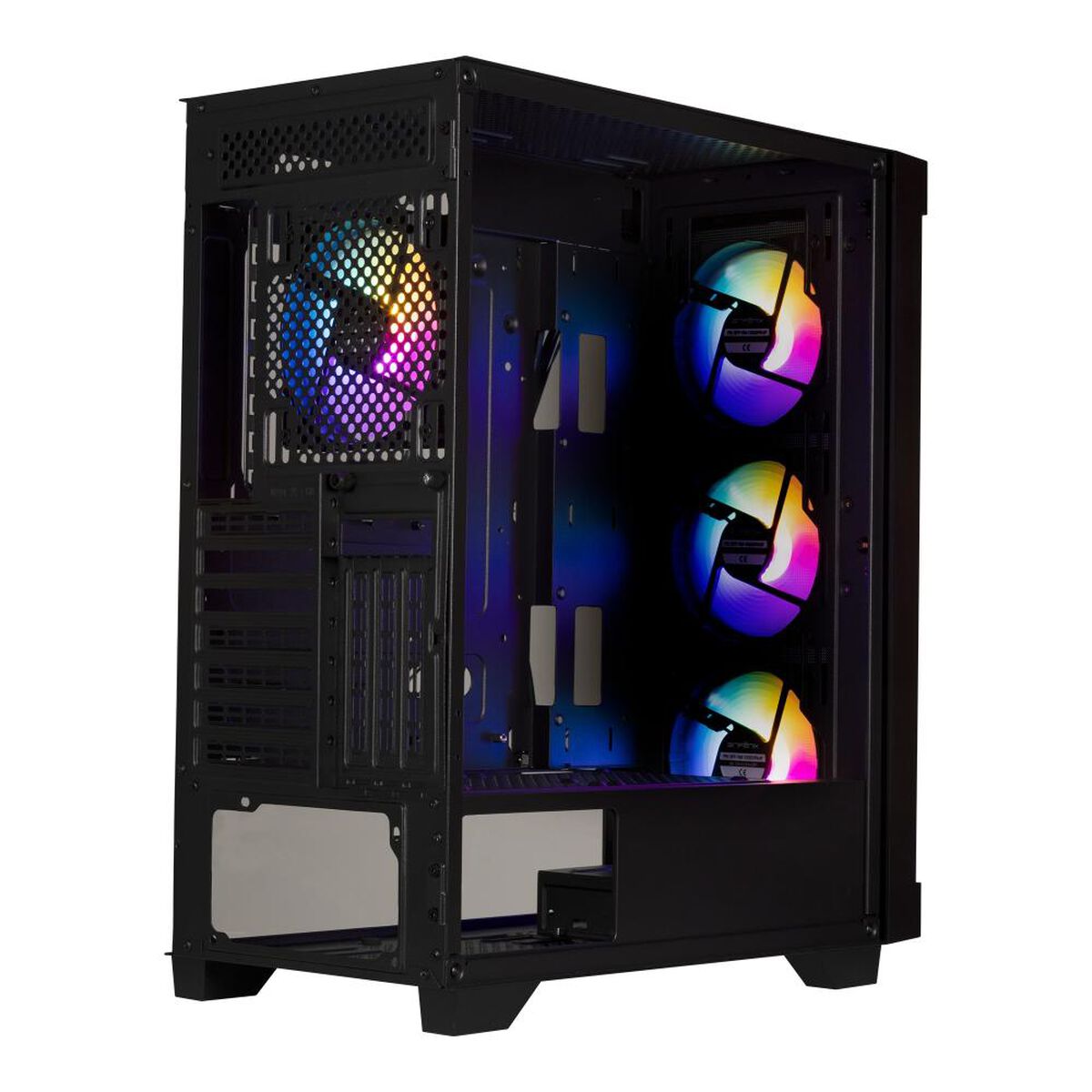 Gabinete BitFenix/ ​​Graft ATX / 4 Ventiladores /Negro