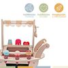 Juego Helader&iacute;a Infantil Ni&ntilde;os Madera Band&uacute;