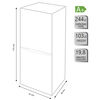 Refrigerador Frío Directo Fensa 3100 244 lt